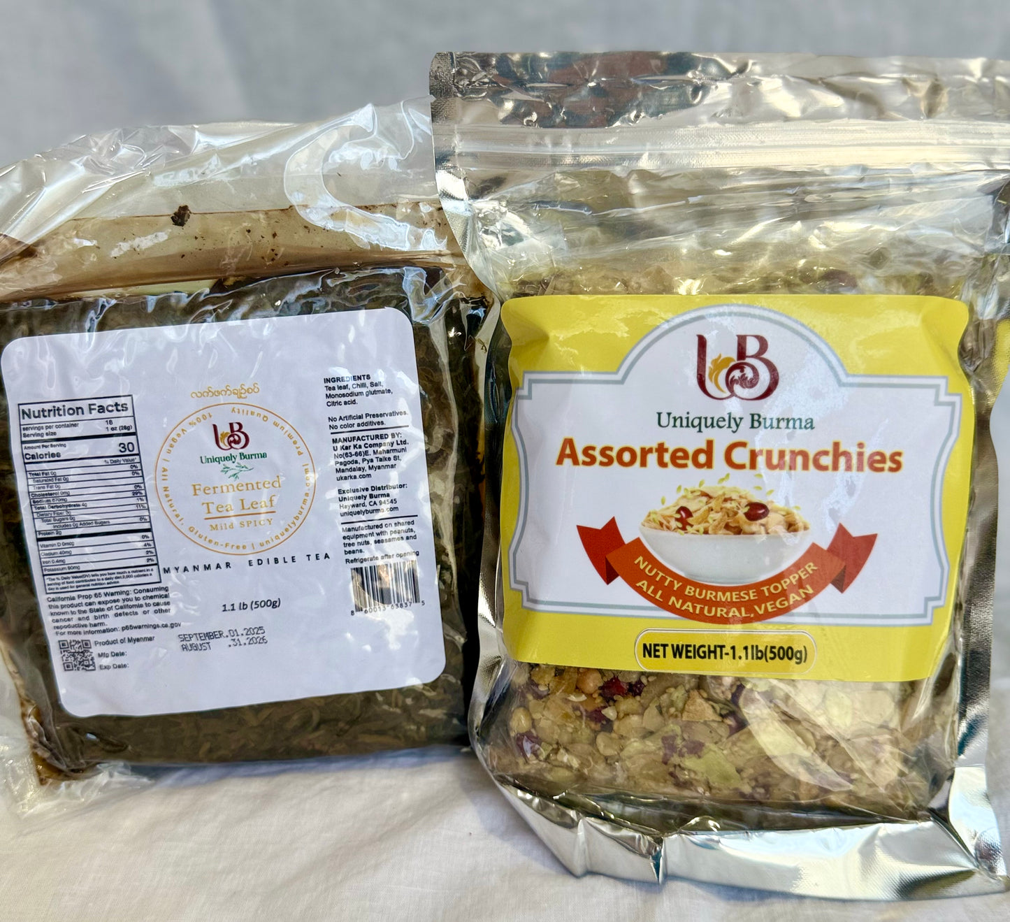 Fermented Tea Leaf & Assorted Crunchy Combo