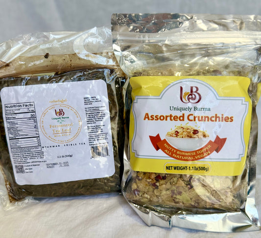 Fermented Tea Leaf & Assorted Crunchy Combo